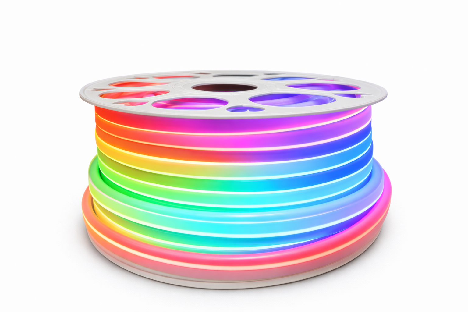 MANGUERA NEON LED LUZ RGB ROLLO 25 MTS
