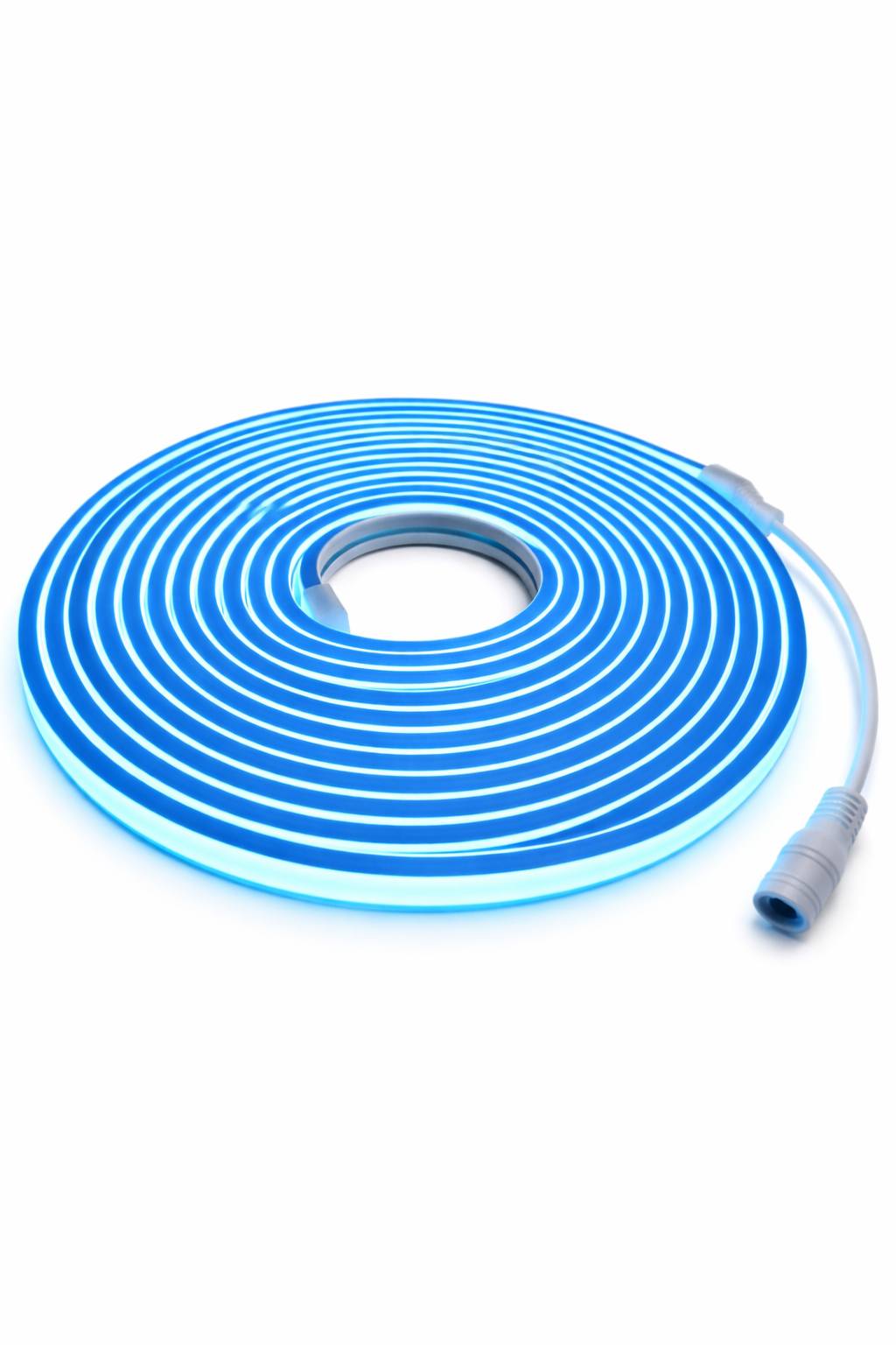 TIRA LED NEÓN FLEX 5 mts LUZ AZUL