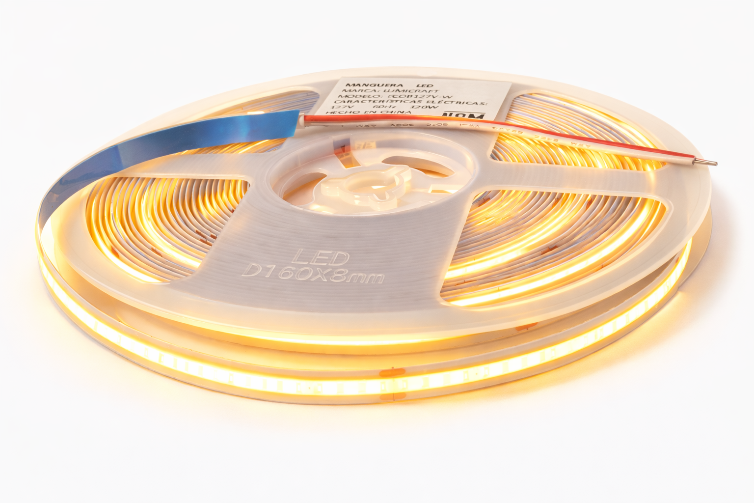 TIRA COB 10W MTS LUZ CALIDA