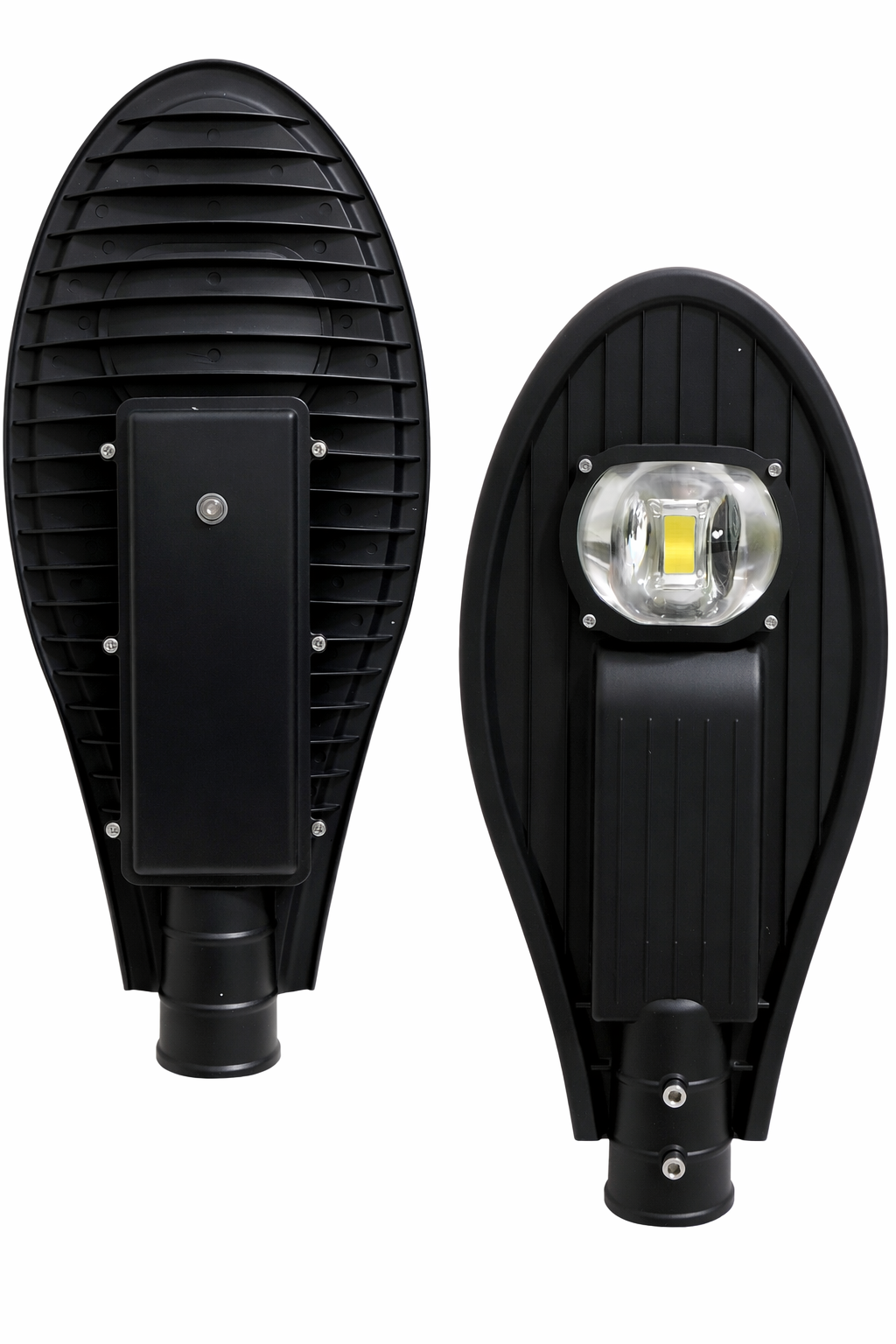 LÁMPARA LED SUBURBANA COBRA 50W CON FOTOCELDA