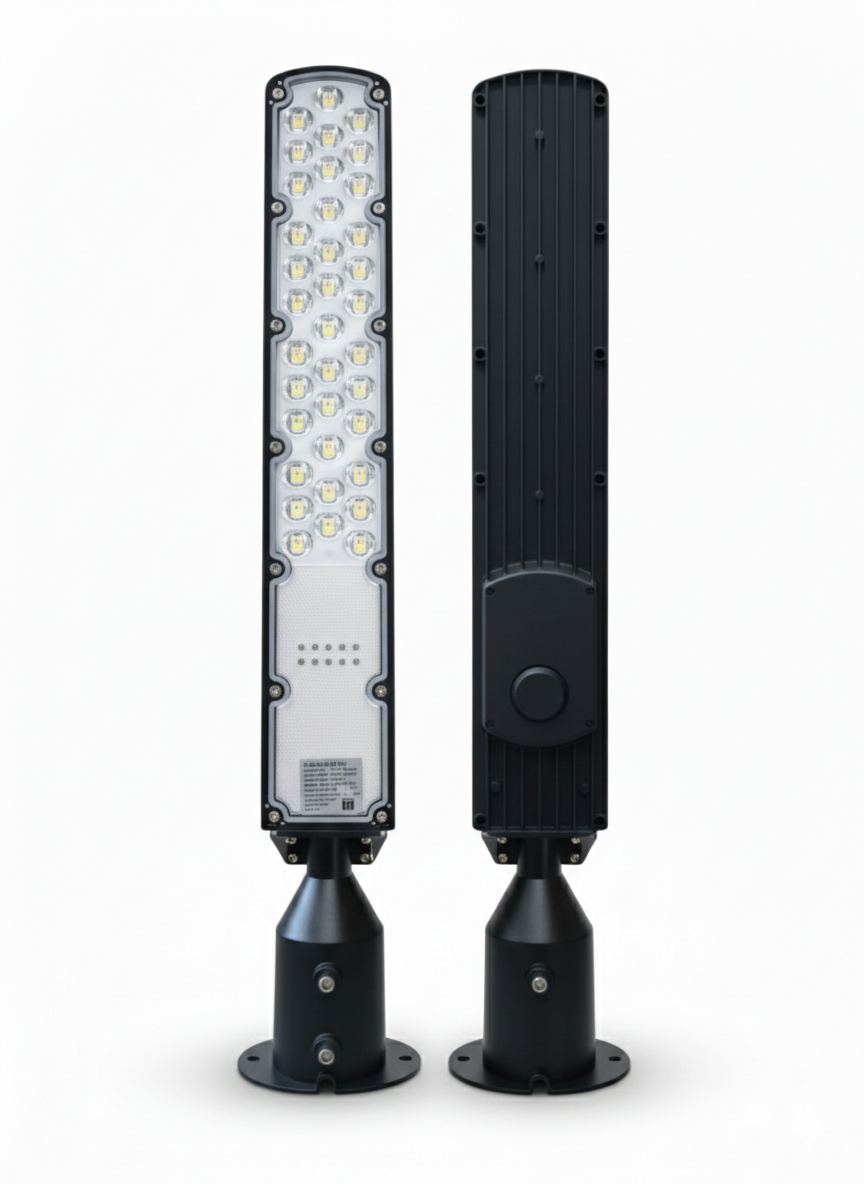 LÁMPARA LED SUBURBABNA BARRA 100W CON FOTOCELDA