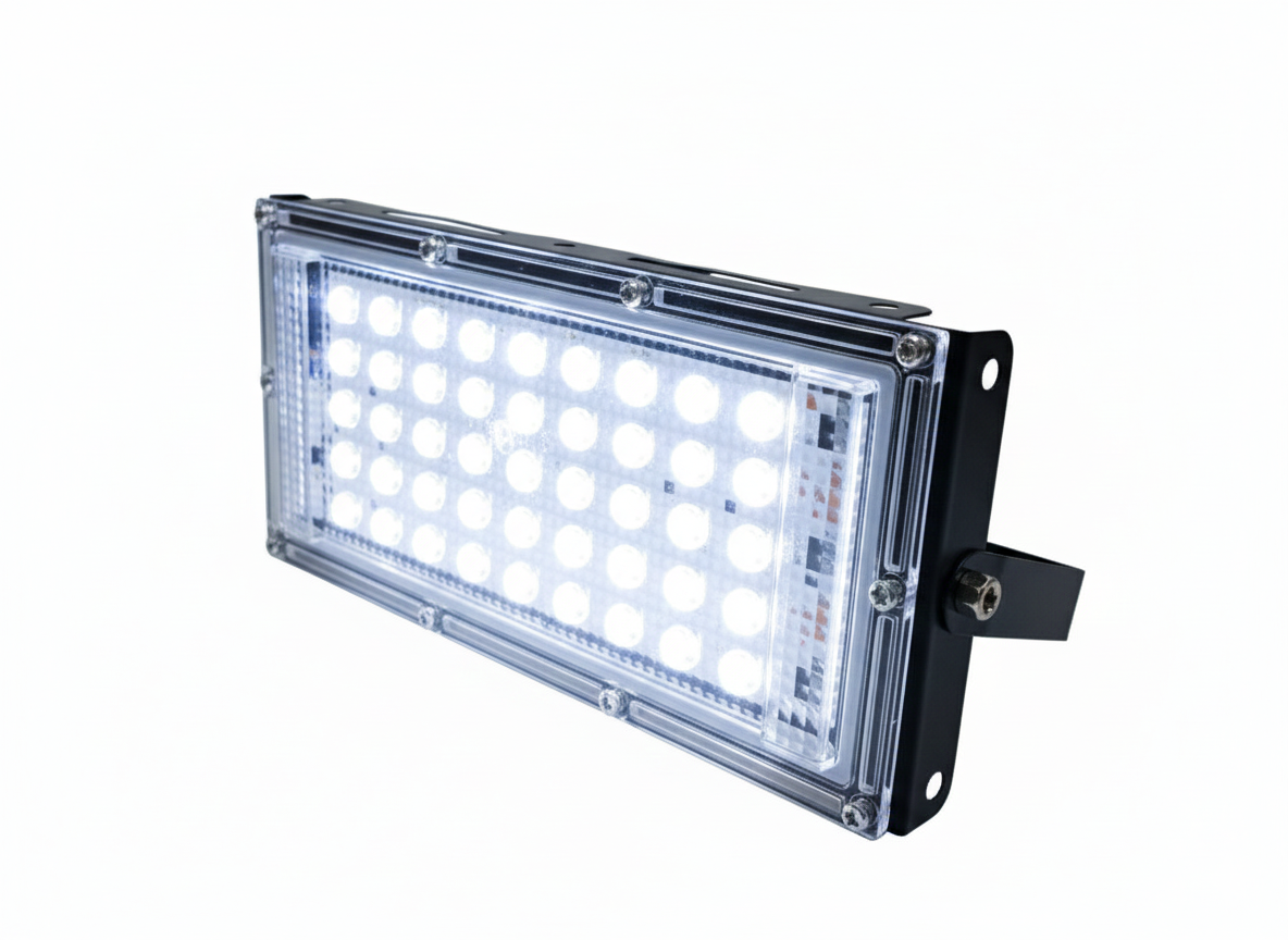 REFLECTOR DE LED 50W SENCILLO LUZ BLANCA