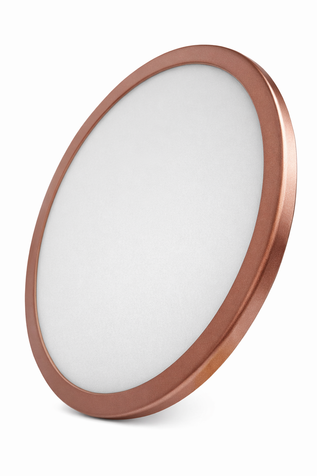 PANEL AJUSTABLE LED 15W MARCO COBRE MATE LUZ BLANCA