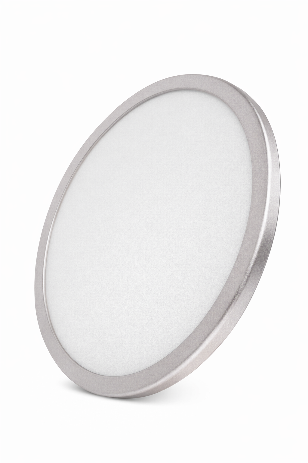 PANEL AJUSTABLE LED 15W MARCO PLATA MATE LUZ BLANCA