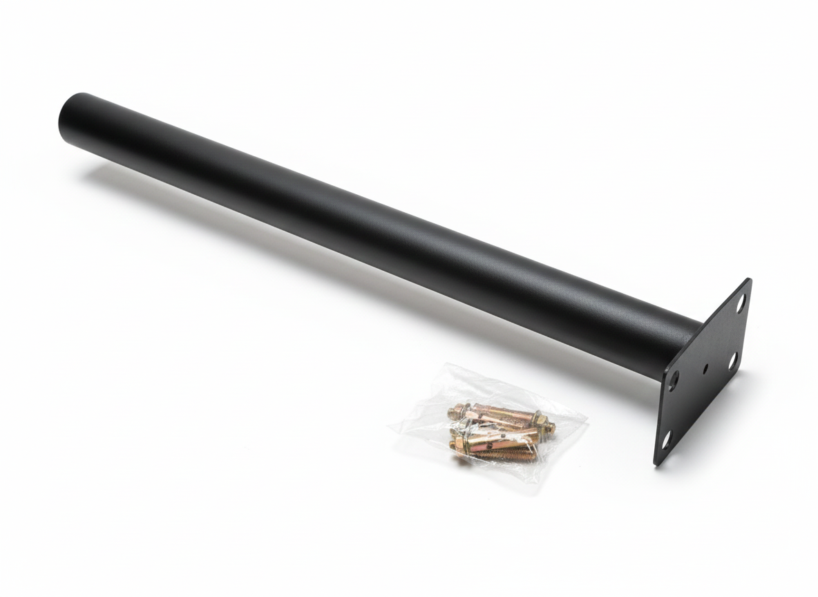 BRAZO METALICO PARA LAMPARA DE ALUMBRADO PÚBLICO