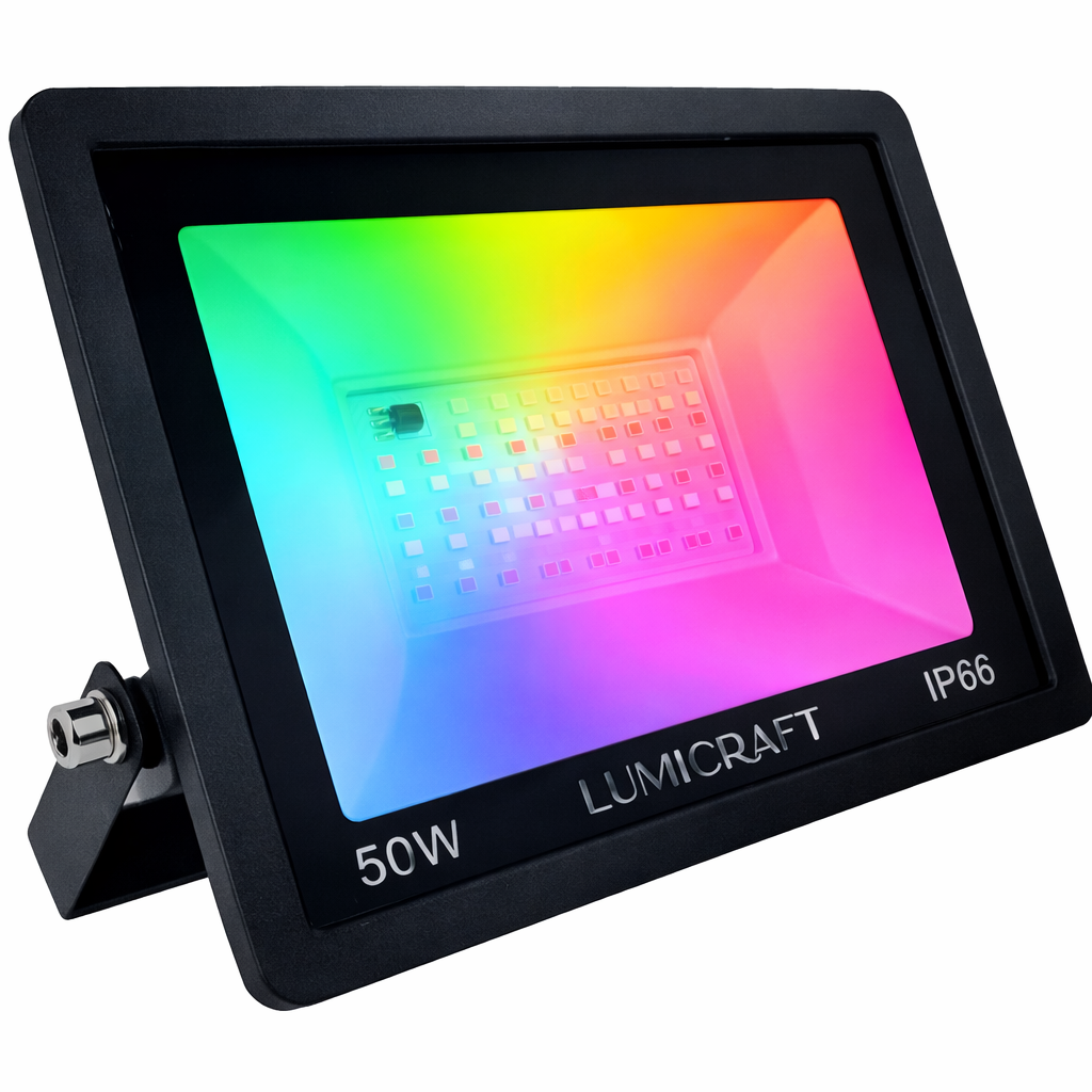 REFLECTOR LED 50W SMD RGB MULTICOLOR