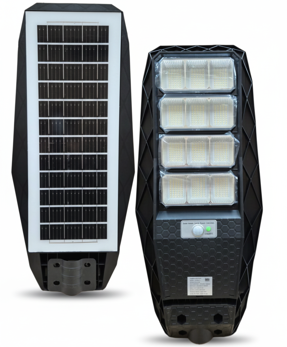 LAMPARA SUBURBANA LED SOLAR 150W LUZ BLANCA